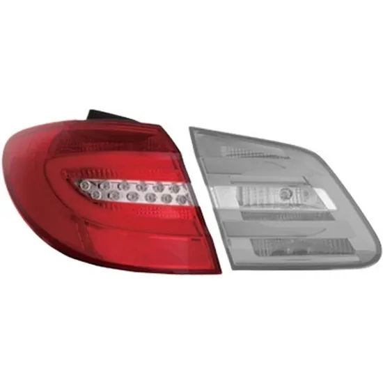 Lampa stop spate stanga MERCEDES B-CLASS W246 2011->2018 perioada 2011 2012 2013 2014 2015 2016 2017 2018 pana la an de fabricatie 2015, cu LED, semnal alb, exterior