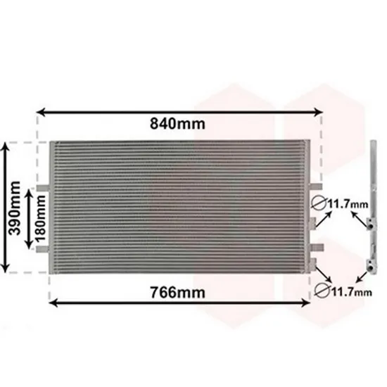 Radiator Aer Conditionat CITROEN JUMPER 2006-> Radiator aer conditionat benzina/ diesel (72,2x38,8) Perioada 2006 2007 2008 2009 2010 2011 2012 2013 2014 2015 2016 2017 2018