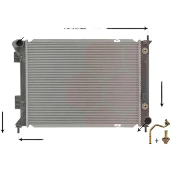 Radiator apa HYUNDAI ix20 2010-> pentru 1.6, perioada 2010 2011 2012 2013 2014 2015
