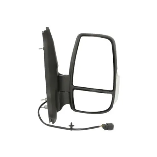 Oglinda exterioara dreapta FORD TRANSIT CONNECT 2014-> perioada 2013 2014 2015 2016 2017 2018 , cu semnal, reglaj electric, brat oglinda scurt, cu incalzire, rabatare electrica, cu bec K 5W