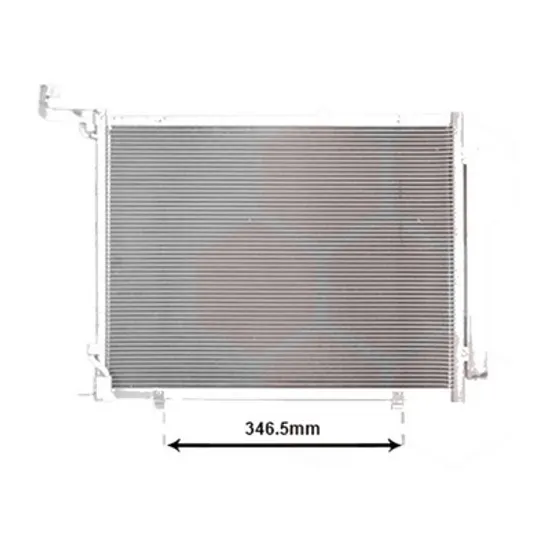 Radiator aer conditionat RENAULT VEL SATIS 2002->, LAGUNA 2 2001->2007 pentru 2.0 dCi , perioada 2005 2006 2007 2008 2009 2010 2011