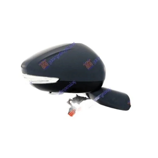 Oglinda CITROEN C4 Picasso 2 2013-> Oglinda exterioara electrica cu incalzire cu rabatare electrica pentru vopsit (cu semnal -lampa inferioara- dreapta, Perioada 2014 2015 2016 2017 2018