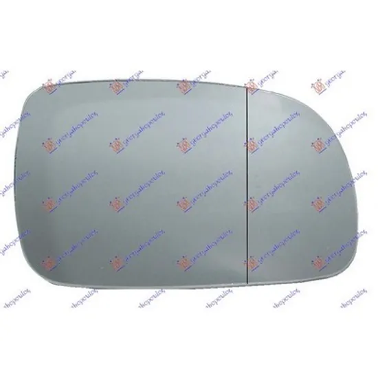 Sticla Oglinda VW POLO 6N2 1999->2001 Geam oglinda dreapta, convex, mic Perioada 1999 2000 2001