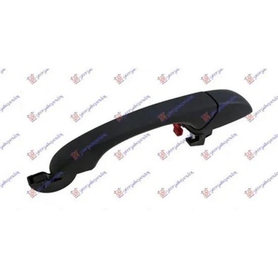 Maner Usa JEEP PATRIOT 2007->2017 Maner usa spate exterior negru stanga, Perioada 2008 2009 2010 2011 2012 2013 2014 2015 2016 2017
