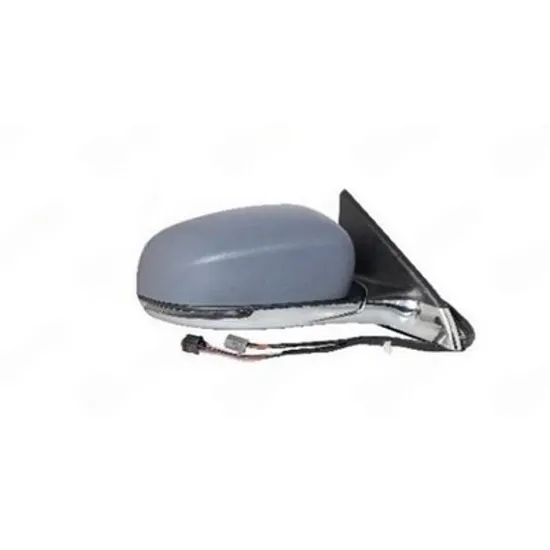 Oglinda JEEP COMPASS 2016-> Oglinda exterioara electrica cu incalzire pentru vopsit (cu semnal si lampa podea si senzor banda) (suport cromat) DREAPTA Perioada 2016 2017 2018 2019 2020 2021