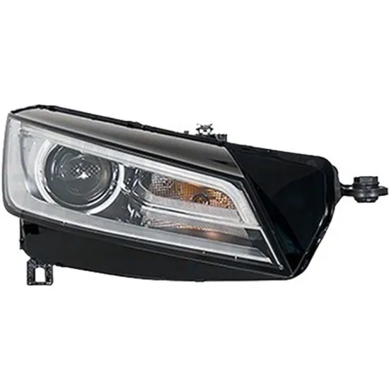 Far dreapta AUDI TT Roadster 2014-> perioada 2014 2015 2016 2017 2018 2019 , fara motor reglaj, fara unitate de control Xenon, Bi-Xenon, cu reglaj distanta iluminare automat, cu bec H8, cu bec LED