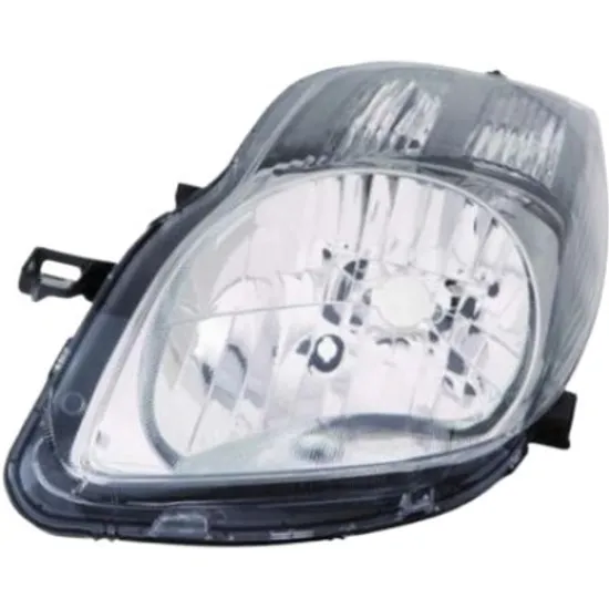 Far dreapta TOYOTA YARIS 2005->2011 perioada 2007 2008 2009 2010 de la an de fabricatie 01/2009, cu motor reglaj, semnal fumuriu, cu reglaj electric, cu bec H4, pentru Sport