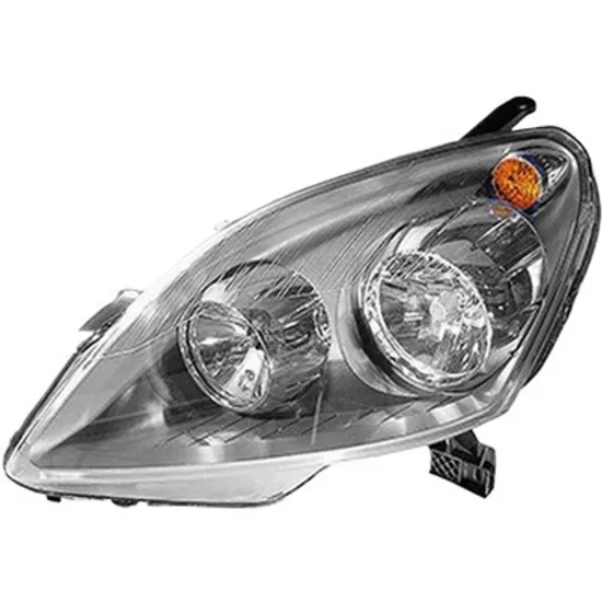 Far stanga OPEL ZAFIRA B 2005->2015 perioada 2005 2006 2007 2008 2009 2010 2011 2012 pana la an de fabricatie 03/2008, pana la serie sasiu 82093334, pana la serie sasiu 8G085093, cu motor reglaj, fumuriu, semnal galben, cu reglaj electric, cu bec H7/H1
