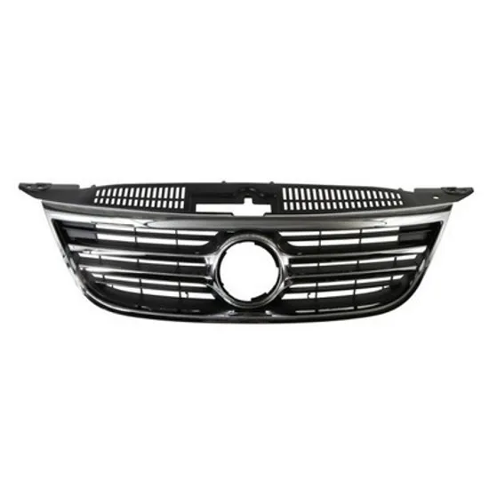 Grila Radiator VW TIGUAN 5N 2007->2018 Grila radiator neagra cu rama cromata Perioada 2007 2008 2009 2010 2011 2012 2013 2014 2015