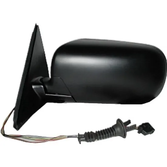 Oglinda exterioara stanga BMW 5 E39 1995->2003 perioada 1996 1997 1998 1999 2000 2001 2002 2003 de la an de fabricatie 1996, reglaj electric, cu memorie, pana la an de fabricatie 2003, prevopsit grund
