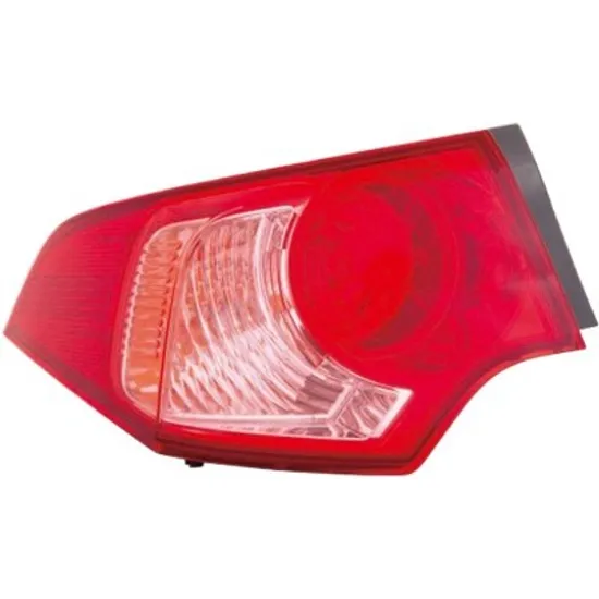 Lampa stop spate stanga HONDA JAZZ 3 2007->2014 perioada 2011 2012 2013 2014 2015 2016 rosu, semnal alb, cu bec W21/5W, pentru 4 usi, cu bec WY21W
