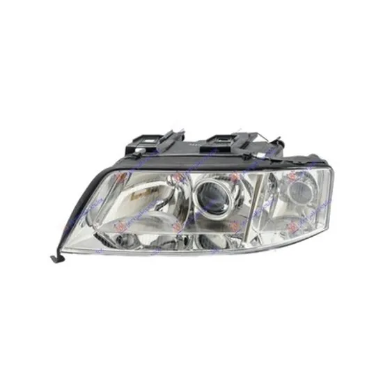 Faruri AUDI A6 C5 1997->2005 Far stanga cu reglaj, Xenon/H7, fara starter, 9.99->> Perioada 1999 2000 2001 2002 2003 2004 2005