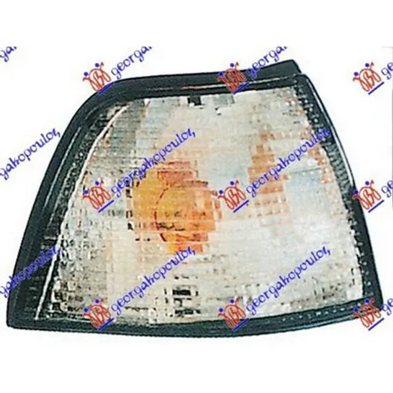 Semnalizator BMW 3 E36 1990->1998 Semnal fata dreapta, fumuriu, cu soclu, ptr Sedan/Compact/Touring Perioada 1990 1991 1992 1993 1994 1995 1996 1997 1998