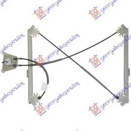 Macara Usa AUDI A3 8P1 2003->2012 Macara usa fata pentru 3 usi fara motor EUROPE dreapta Perioada 2003 2004 2005 2006 2007 2008 2009 2010 2011 2012