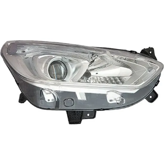 Far dreapta FORD GALAXY 2015->, S-MAX 2015-> perioada 2015 2016 2017 2018 cu motor reglaj, semnal transparent, cu reglaj electric, cu lumina de zi, cu bec H15, cu bec H7