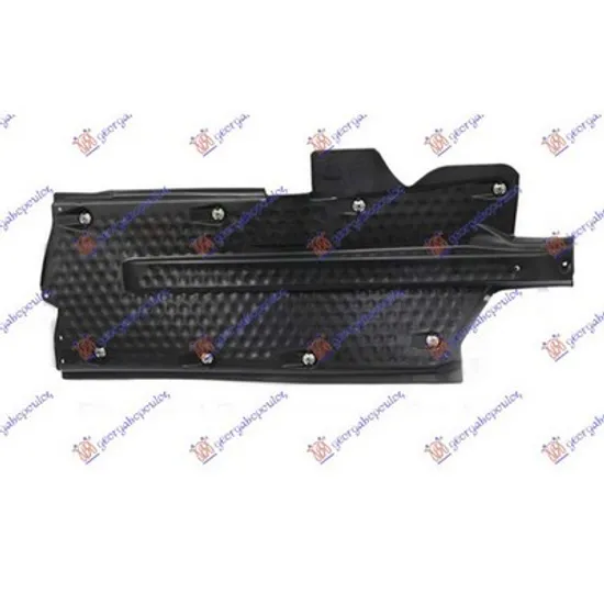 Scut Motor SKODA FABIA 2 2006->2014 Scut inferior PLASTIC stanga Perioada 2006 2007 2008 2009 2010 2011 2012 2013