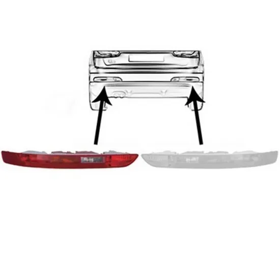 Lampa stop spate stanga AUDI Q3 8UB; 8UG 2011->2018 perioada 2011 2012 2013 2014 2015 2016 2017 2018 pana la an de fabricatie 2015, cu lampa de ceata cu lumini de mers inapoi,