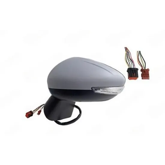 Oglinda CITROEN C3 AIRCROSS 2 2017-> Oglinda exterioara electrica cu incalzire cu rabatare electrica pentru vopsit (cu semnal si lampa podea) 10 PIN STANGA Perioada 2021 2022 2023 2024 2025