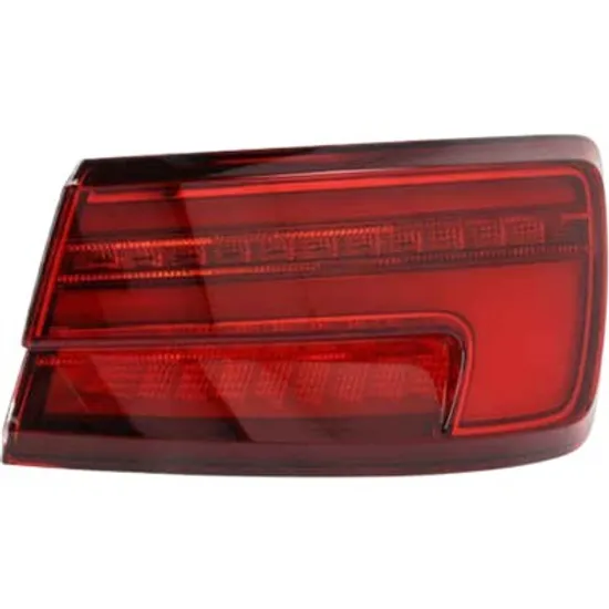Lampa stop spate dreapta AUDI A3 8VS; 8VM SEDAN 2013->2020, A3 Cabriolet 8V7; 8VE 2013-> perioada 2013 2014 2015 2016 2017 2018 2019 2020 de la an de fabricatie 07/2016, semnal rosu, exterior, cu bec LED, pentru 2/4 usi,