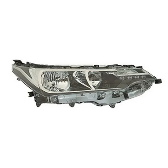 Faruri TOYOTA COROLLA E18 2013->2019 Far reglaj electric cu daylight LED E dreapta Perioada 2016 2017 2018 2019