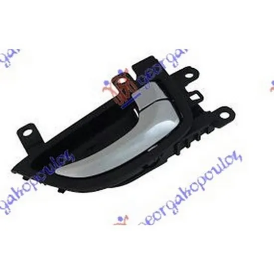 Maner Usa HYUNDAI ELANTRA 2011->2016 Maner usa fata interior cromat/negru dreapta Perioada 2011 2012 2013 2014 2015