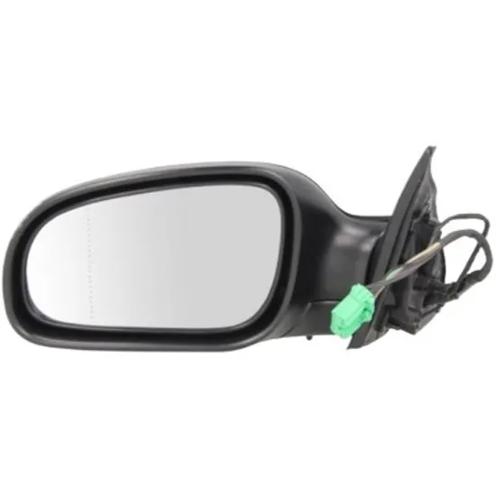 Oglinda exterioara stanga VOLVO S60 1 2000->2010 perioada 2000 2001 2002 2003 2004 2005 2006 2007 2008 2009 2010 pana la an de fabricatie 04/2004, cu lampa podea, cu lumini de pozitie, cu incalzire, prevopsit grund,