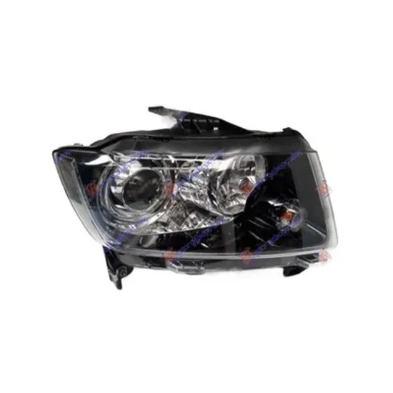 Faruri JEEP COMPASS 2006->2015 Far reglaj electric negru cu proiector 2014-> (E) (TYC) dreapta Perioada 2011 2012 2013 2014 2015 2016