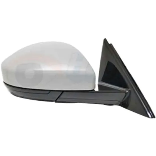 Oglinda exterioara dreapta LAND ROVER RANGE ROVER EVOQUE 2011->2019 perioada 2011 2012 2013 2014 2015 2016 2017 2018 2019 de la an de fabricatie 2015, cu lampa podea, cu senzor banda, pentru vehicule cu sistem de asistenta rulare, cu lumini de pozitie, cu semnal, numar pini 14, cu incalzire, cu memorie rabatare electrica, prevopsit grund,