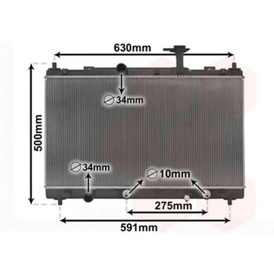 Radiator Motor SUZUKI S-CROSS 2013->2022 Radiator apa 1.6 16v cv automata 375x697x16 Perioada 2013 2014 2015 2016 2017 2018 2019 2020 2021 2022