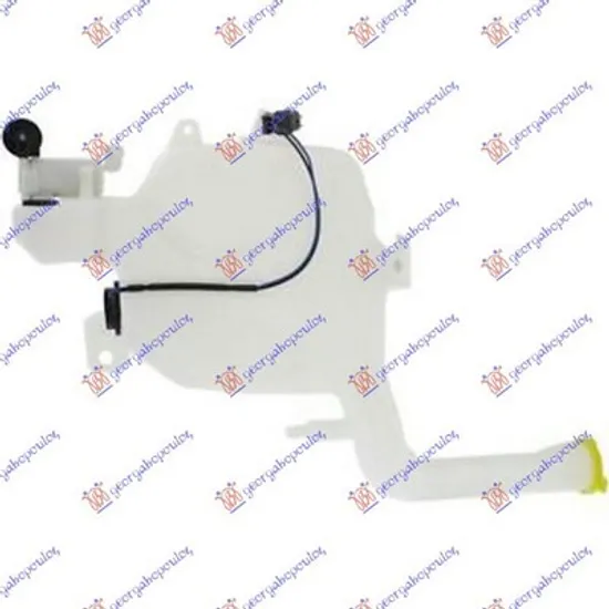 Vas Spalator MAZDA 2 2003->2007 Vas lichid stropitor parbriz (mare), Perioada 2003 2004 2005 2006 2007