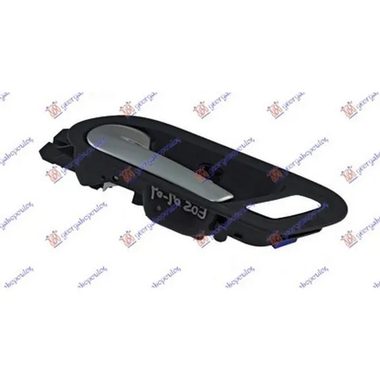 Maner Usa VW EOS 2006->2015 Maner usa fata interior negru satin stanga Perioada 2006 2007 2008 2009 2010 2011 2012 2013 2014 2015 2016 2017