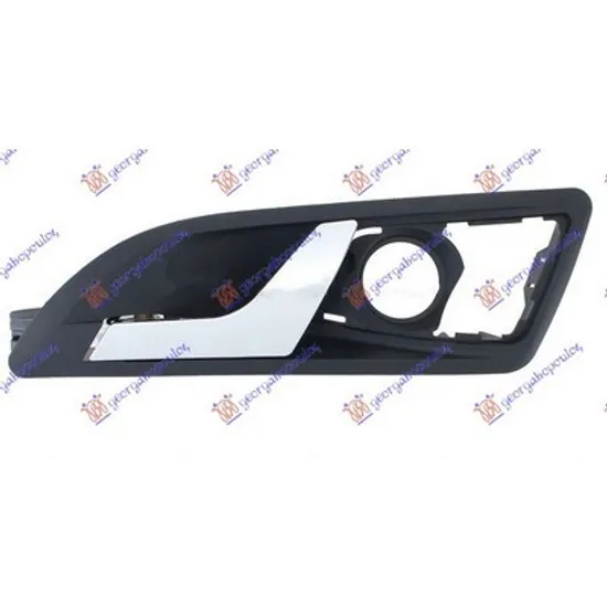 Maner Usa SKODA YETI 2009->2017 Maner usa spate interior cromat/negru stanga Perioada 2009 2010 2011 2012 2013 2014 2015 2016 2017