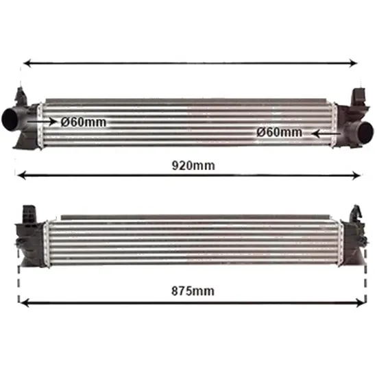 Intercooler FIAT DUCATO 250 2006-> pentru 180 Multijet 2,3 D, perioada 2015 2016 2017 2018 2019 2020