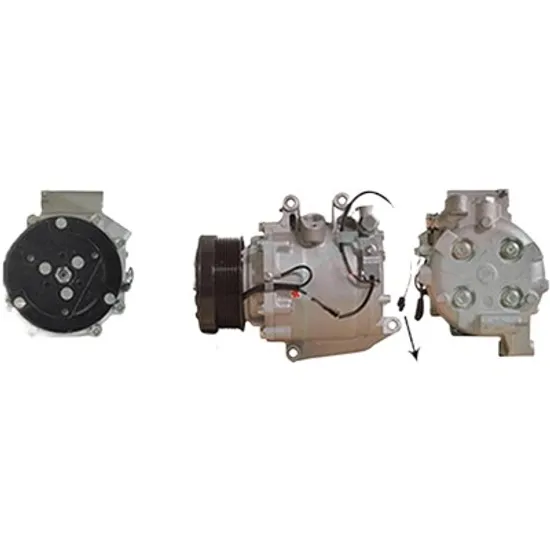 Compresor aer conditionat HONDA CR-V 3 2006->2012 2.0 i LX, 2.0 i-VTEC 110KW 150CP , pentru motor R20A1, R20A2 perioada 2007 2008 2009 2010 2011 2012