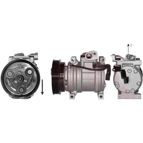 Compresor aer conditionat KIA PICANTO 2011->2017 pentru 1.0, perioada 2011 2012 2013 2014 2015 2016 2017