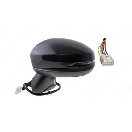 Oglinda HONDA JAZZ 4 2013-> Oglinda exterioara electrica cu incalzire cu rabatare electrica pentru vopsit (cu semnal) (9 PIN) STANGA Perioada 2013 2014 2015 2016 2017 2018