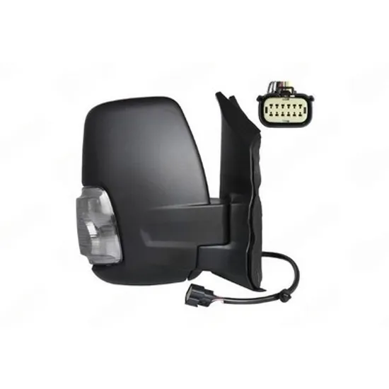 Oglinda FORD TRANSIT 2019-> Oglinda exterioara electrica cu incalzire cu rabatare electrica (brat scurt) (cu semnal) DREAPTA Perioada 2019 2020 2021 2022 2023 2024