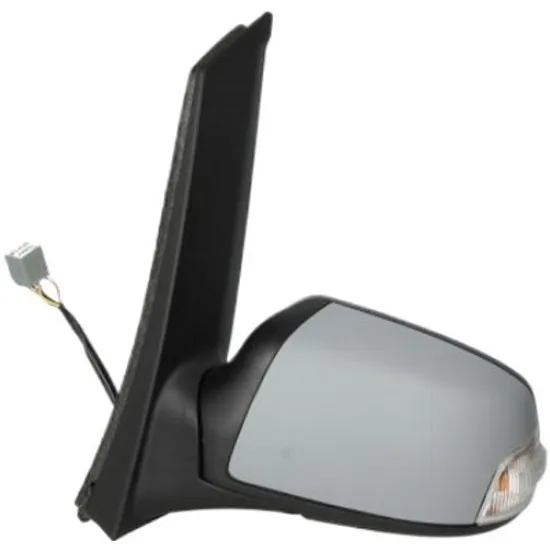 Oglinda exterioara stanga FORD C-MAX 2 2010->2019 perioada 2010 2011 2012 2013 2014 2015 2016 2017 2018 2019 de la an de fabricatie 2003, cu lampa pozitie, cu semnal, reglaj electric, cu incalzire, cu incalzire, prevopsit grund