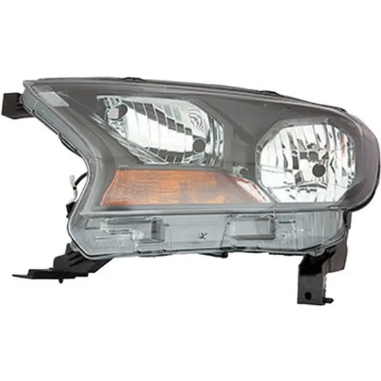 Far stanga FORD RANGER 2011-> perioada 2011 2012 2013 2014 2015 2016 de la an de fabricatie 2016, fara motor reglaj, cu reglaj electric, cu bec H7/HB3