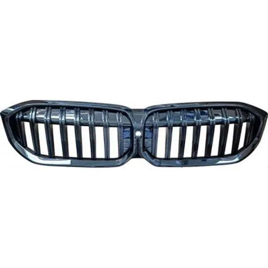 Grila Radiator BMW 3 G20 2018-> Grila radiator neagra complet (SHADOWLINE) (M-TECH) (cu locas pentru camera) Perioada 2022 2023 2024 2025
