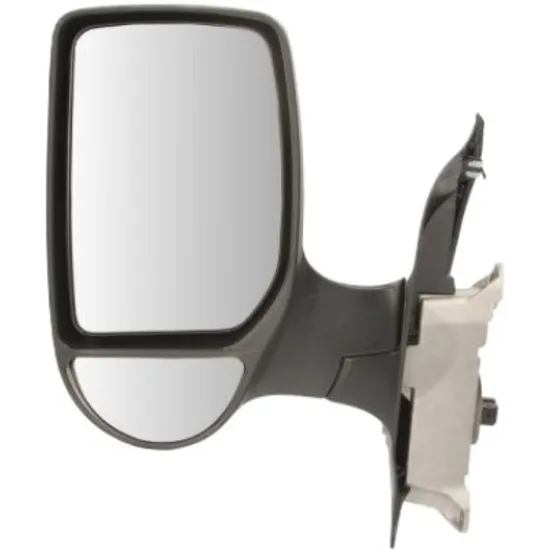 Oglinda exterioara stanga FORD TRANSIT 2000->2006 perioada 2000 2001 2002 2003 2004 2005 2006 , lungime cm 18, brat oglinda lung, cu incalzire, cu semnal, cu semnal,