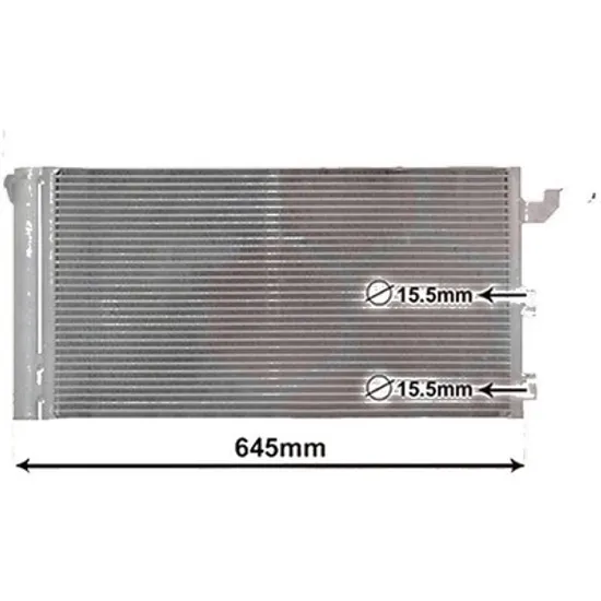 Radiator aer conditionat AUDI Q3 8UB; 8UG 2011->2018 2.0 TFSI quattro 162KW 220CP , pentru motor CULC perioada 2014 2015,2016,2017 2018