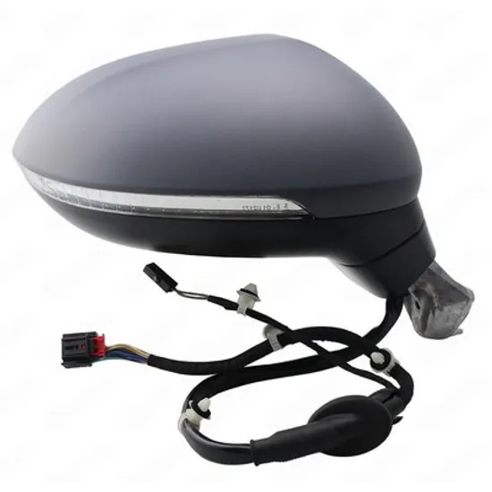 Oglinda VW PASSAT B8 2014-> Oglinda exterioara electrica cu incalzire pentru vopsit (cu semnal si senzor banda) DREAPTA Perioada 2019 2020 2021 2022 2023 2024