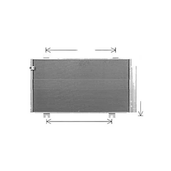 Radiator aer conditionat CHRYSLER 300 C LX; LE 2004->2012 pentru 5.7, perioada 2004 2005 2006 2007 2008 2009 2010 2011 2012 2013