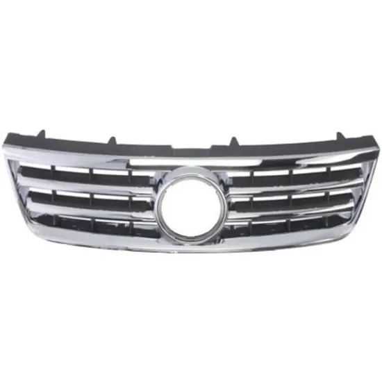 Grila radiator VW TOUAREG 2002->2010 perioada 2002 2003 2004 2005 2006 crom-negru, pana la an de fabricatie 2006