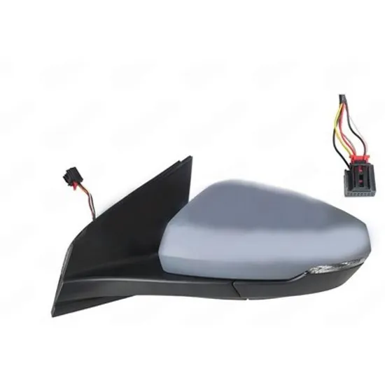 Oglinda VW POLO 6 2017-> Oglinda exterioara electrica cu incalzire pentru vopsit (cu semnal) 6 PIN STANGA Perioada 2021 2022 2023 2024 2025