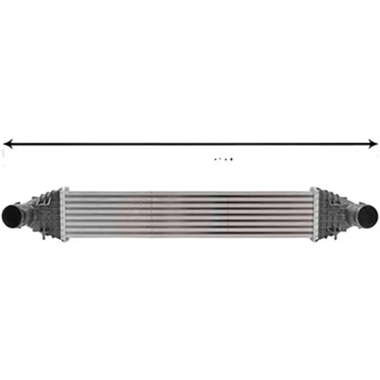 Intercooler FORD FIESTA 5 JH 2008->2017 pentru 1.6 ST, perioada 2013 2014 2015 2016 2017