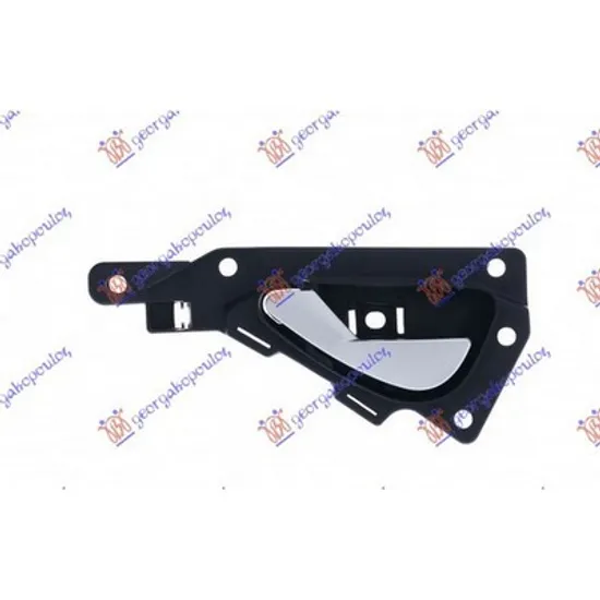 Maner Usa ALFA ROMEO MITO 2008->2018 Maner usa fata interior argintiu/negru stanga Perioada 2008 2009 2010 2011 2012 2013 2014 2015 2016 2017 2018