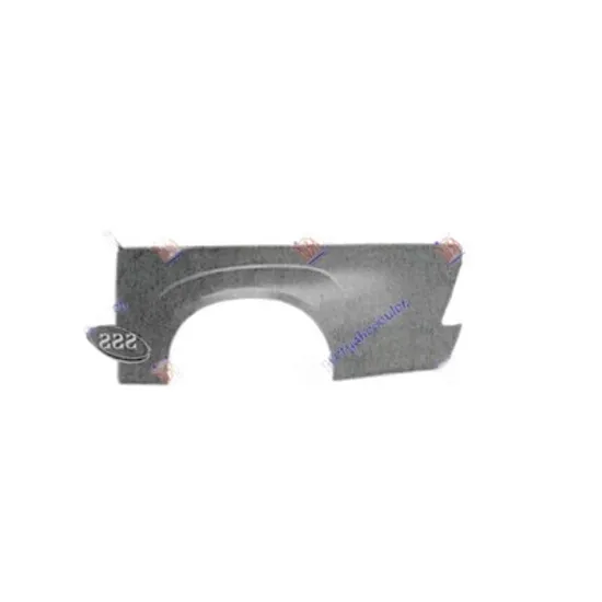 Aripa Spate ISUZU D-MAX 1 2002->2012 Panou lateral 2 usi EXTRA CAB stanga, 2007->2013 Perioada 2007 2008 2009 2010 2011 2012