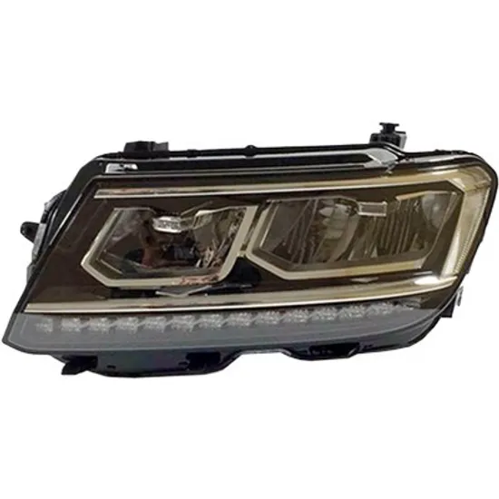 Far stanga VW TIGUAN AD1 2016-> perioada 2016 2017 2018 2019 2020 2021 pana la an de fabricatie 2020, cu motor reglaj, fara unitate comanda LED pentru lumini de pozitie, semnal transparent, cu reglaj electric, cu bec LED,